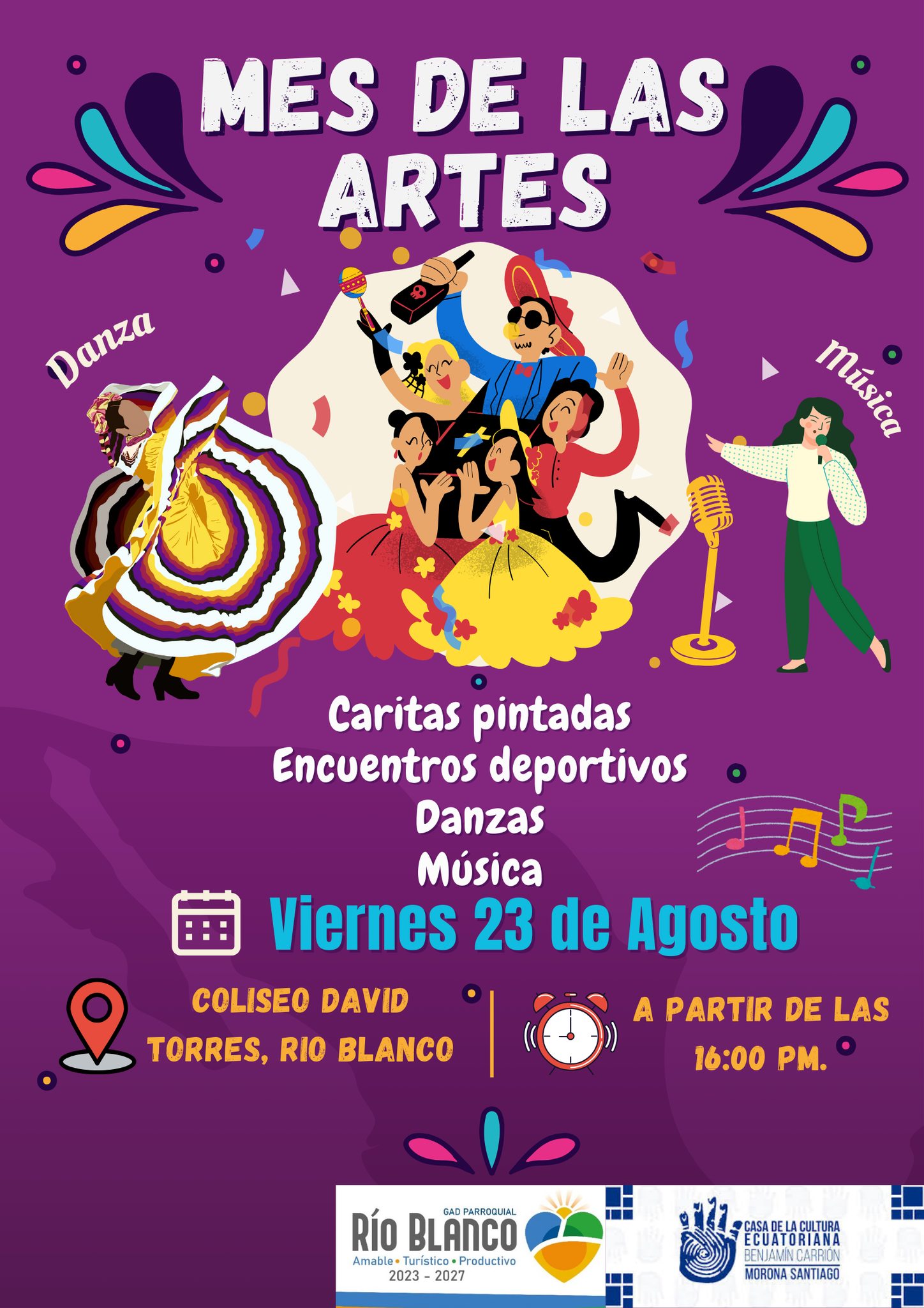 Mes de las artes por parte del Gab de Rio Blanco