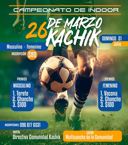 Campeonato de Indoor.
