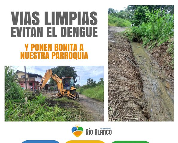 reparacion de la via de rio blnaco